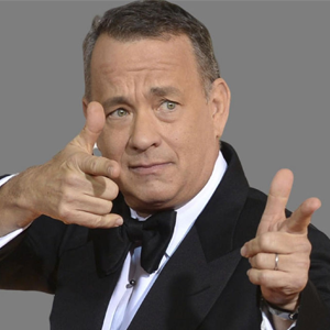 Tom Hanks - PNG-24 (with transparency)